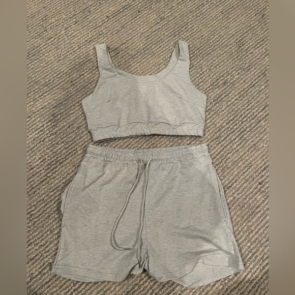 Light Gray Lounge Set or Work Out Set - Picture 1 of 4